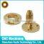 Custom Brass Presicion CNC Lathe Machined Spare Parts