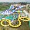 Water roller coaster fiberglass water slide for sale