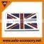 3d chrome UK flag decal stickers for car