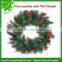 PVC Wreath for Christmas decoration