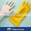 Pidegree ISO/CE approved colorful flocklined latex household glove/rubber kitchen latex gloves