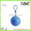 Cheap Promotional Poncho Ball With Keychain