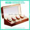 Excellent Glossy Wooden Watch Packaging Box,excellent wooden watch box,Luxurious motor wooden electric watch box