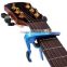 Clip on Guitar Clamp Key Capo for electric and acoustic guitars