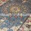 5x8ft bright blue carpet natural silk woven chinese rugs