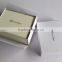 white color glossing lacquer finishing luxury wooden watch box