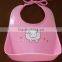 silicone rubber baby bib /infant bib