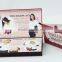 High Quality wristlet packaging box / Wallet wand packaging box / leather care kit box