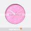 DEHENG colorful plastic wall clock