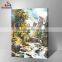 2016 canvas painting landscape diy oil painting by numbers from chinese factory