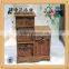 FSC&SA8000 2014 latest antique design cheap bedroom wooden furniture with cloth baskets