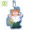 Mobile phone key chain with PVC leather and cotton