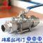 Superior Quality 3pc Union Welding Floating Thread Ball Valve With Handles
