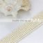 Tiny size 3-4mm freshwater pearl loose strand grade AA round pearl pearl strand