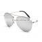 2016 style unisex uv400 mirror lens metal sunglasses