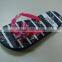 New Cute Printting Soft Rubber pe Flipflop Slippers for Girl With Fashion Accessories Beaded