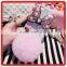 Diamonds bowknot Rabbit tail Hair Fur Ball Bling Rhinestone Glitter Plastic hard PC phone case for iphone 6 6s plus