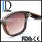 Hot Sell UV400 Fashion Style Polarized Wooden Eye Sunglasses
