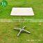 square aluminum restaurant dining table