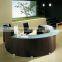 top design small half round reception desk