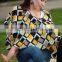 latest muslim extra long orange and black silk breastfeeding nurisng scarf