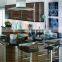 High quality kitchen cabinet plastic cover with island kitchen cabinet
