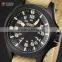 Mens Shark Army Waterproof Nylon Analog Quartz Sport Wrist Watch