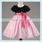 Latest Design Pink Black Lovely Butterfly Sparkly Baby Girl Princess Dress Sequin Tutu Dress Girl Frock Dress Wedding Dress