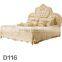 D116 romantic solid wood king size bedroom set