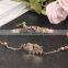 Jewelry 2016 Adjustable Rose Gold Elephant Bracelet