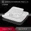 Wholesale ceramy white simple design modern style square shaped ceramic porcelain plates dishes
