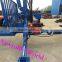 Loading And Grapping Log Trailer With Crane