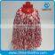 durable mop head/good sales microfiber mop/ braided yarn mop head