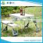 2016 outdoor aluminum portable compact folding camping table with carry bag