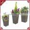3 sizes flower planter outdoor garden stackable planter