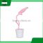 plastic bird folding eye protection usb rechargeable dimmable led study reading desk table night light lamp with pen container
