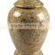 DECORATIVE FOSSIL MARBLE CREMATION URNS