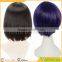 Ladies Straight Short Bob Hair Wig for Halloween Christmas Party Cosplay Costume