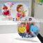 2016 New Christmas Gift 10 inch White blank sublimation Glass Plate