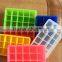 Wholesale Food Grade High Quality Silicone Square Ice Cube Container,Ice Cube Tray