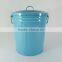 galvanized steel bin waste
