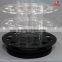 Acrylic cup holder for sofa,hot sale soft cup holder