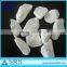 crushed snow white marble gravels and pebbles