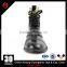 Custom made high ankle black military boots, popular design tactical outdoor boots