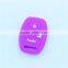 Protective silicone car key cover for honda 4 buttons