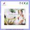 High Quality Big Flower Printed Decoration Glass Photo Frame 4"x6"