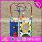 2017 New design funny children wooden beads toy W11B090