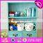 2017 New products natural wooden desktop shelf organizer W08C174