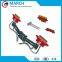 moving machine power supply collector for conductor bar system