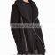 Men's Shawl Collar Plush Hoodie with Oblique Zipper winter hoodie for man with good quality